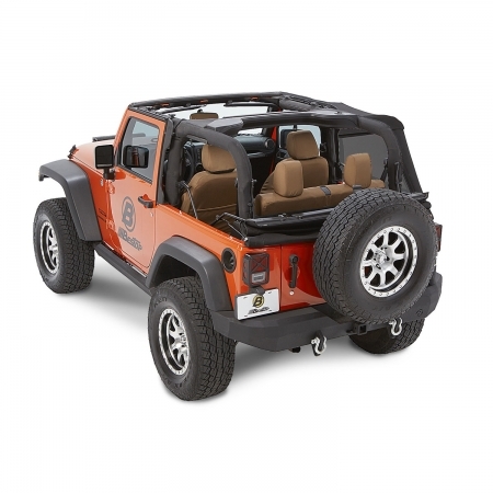 Trektop NX Glide Bestop per Jeep Wrangler 2 porte dal 2007 al 2017