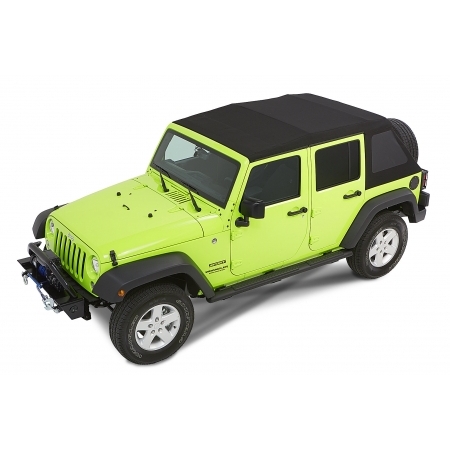 Trektop NX Glide Bestop Jeep Wrangler 4 porte dal 2007 al 2017
