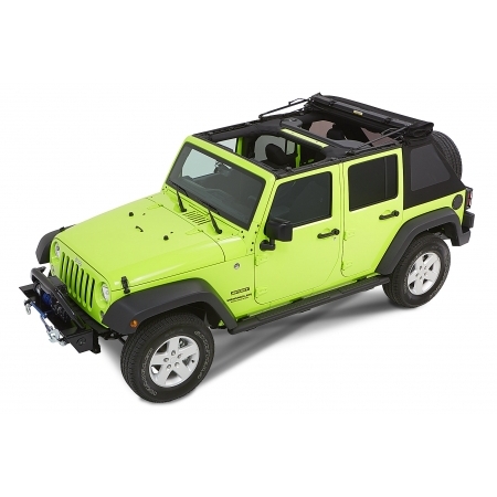 Trektop NX Glide Bestop Jeep Wrangler 4 porte dal 2007 al 2017