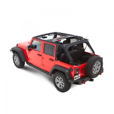Trektop NX Plus Bestop Black Diamond per Jeep Wrangler JK 4 porte dal 2007 al 2017
