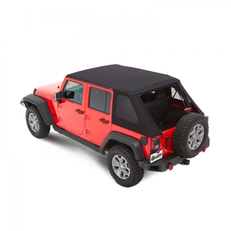 Trektop NX Plus Bestop Black Diamond per Jeep Wrangler JK 4 porte dal 2007 al 2017