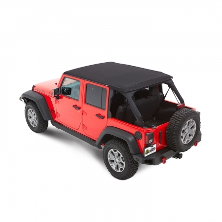 Trektop NX Plus Bestop Black Diamond per Jeep Wrangler JK 4 porte dal 2007 al 2017