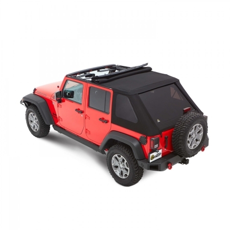 Trektop NX Plus Bestop Black Diamond per Jeep Wrangler JK 4 porte dal 2007 al 2017