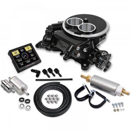 Kit iniezione Holley Sniper EFI 2300 doppio corpo per Jeep CJ a Grand Wagoneer dal 1962 in poi