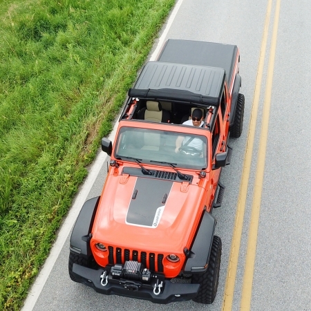Skylite Roll Top Quadratop per Jeep Wrangler JL e Gladiator JT