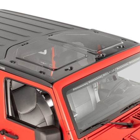 QuadraTop SkyLite Clear Hardtop Panel per Jeep Wrangler JK (2009-2018)