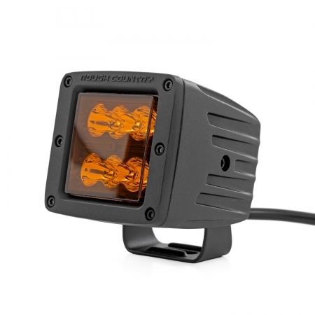 LED Rough Country 2 Square Light Pods