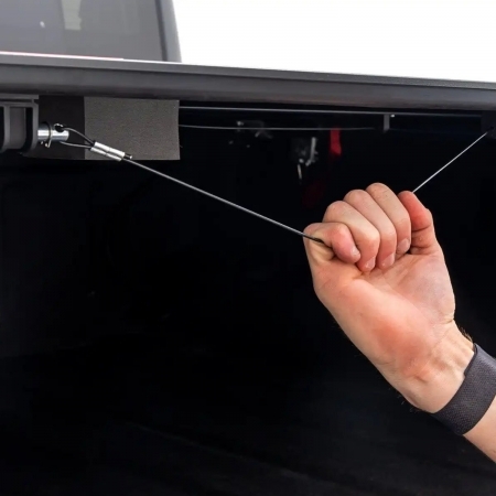Copri cassone rigido Tri-Fold Rough Country per Jeep Gladiator JT