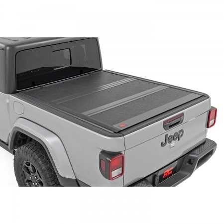 Copri cassone rigido Tri-Fold Rough Country per Jeep Gladiator JT