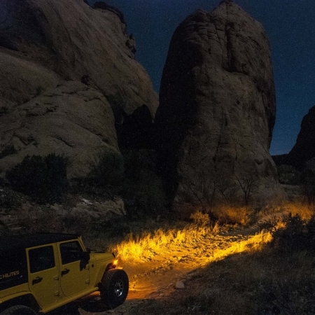 Fendinebbia KC Gravity LED per Jeep Wrangler JK e JKU dal 2011 al 2017
