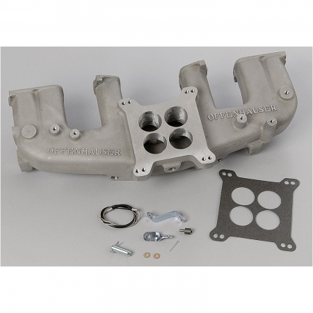 Collettore d'aspirazione ad alte prestazioni Offenhauser per Jeep CJ Wrangler YJ con motore AMC 4.2L 6 cilindri