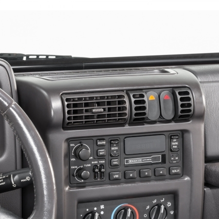 Supporto interruttori Rugged Ridge per Jeep Wrangler TJ dal 1997 al 2006