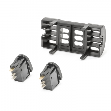 Supporto interruttori Rugged Ridge per Jeep Wrangler TJ dal 1997 al 2006