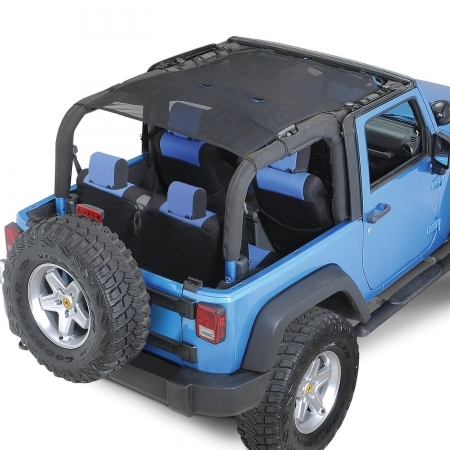 Bikini safari Sun Shade Rugged Ridge per Jeep Wrangler JK dal 2007 al 2017