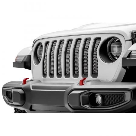 Griglia radiatore T-Rex in acciaio inox per Jeep Wrangler JL, JLU e Gladiator JT dal 2019 al 2023