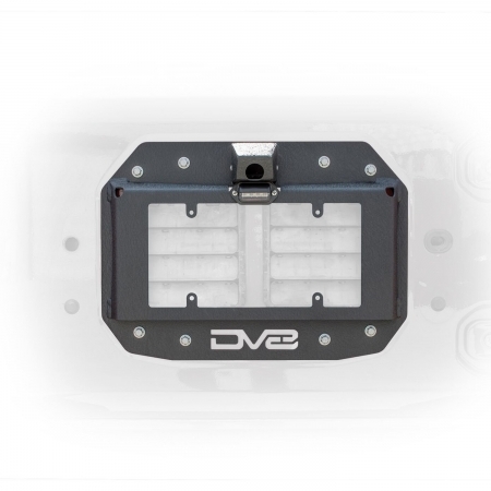 Kit Eliminazione Ruota di Scorta DV8 Offroad con Supporto Targa per Jeep Wrangler JL e JLU dal 2019 in poi