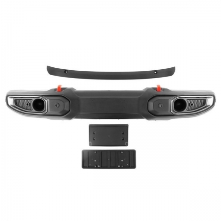 Paraurti anteriore OFD in plastica per Jeep Wrangler JL, JLU, 4xe e Gladiator JT dal 2019 in poi