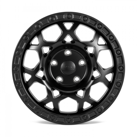 Cerchio Lynx Hangfire 17x8.5 &ndash; Satin Black per Jeep Wrangler & Gladiator dal 2007 in poi