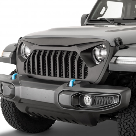 Mascherina Anteriore TACTIK Great White Shark per Jeep Wrangler JL e Gladiator JT dal 2019 in poi
