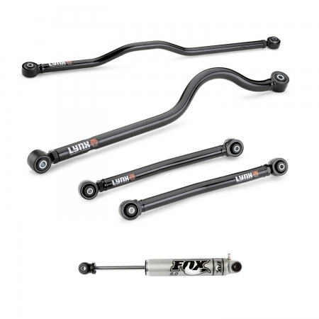 Kit Anti Death Wobble Pro Lynx & FOX perJeep Wrangler JK e JKU 2007-2017