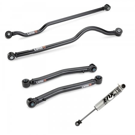 Kit Anti Death Wobble Pro by Lynx & FOX per Jeep Wrangler JL e JLU 2019 in poi 