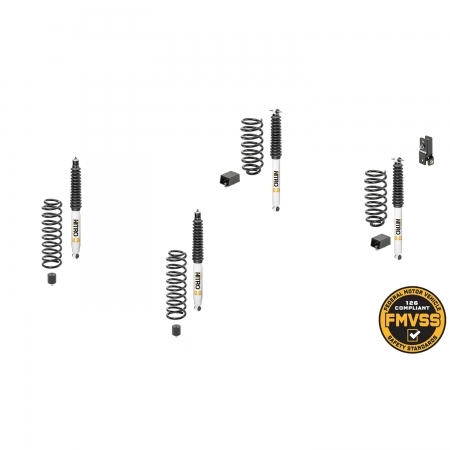 Assetto Quadratec Maximum Duty 2.5 per Jeep Wrangler JKU 4 porte 07-18