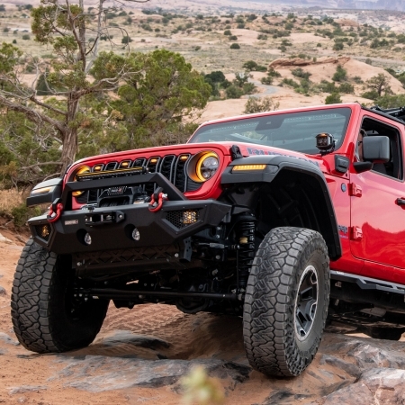 Kit Rialzo Quadratec ST2 da 2.5 by Teraflex per Jeep Wrangler JL Unlimited (4 Porte) Falcon SP2