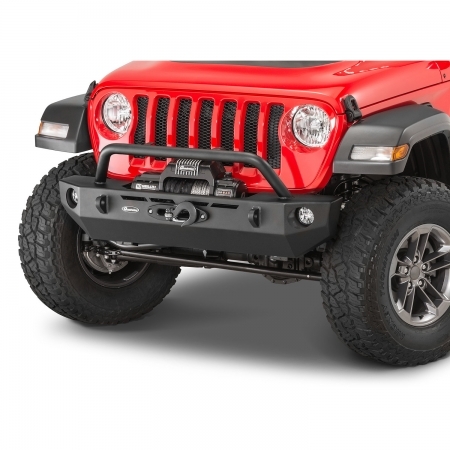 Paraurti Anteriore Quadratec QRC Stubby per Jeep Wrangler JL e Gladiator JT 2018 in poi