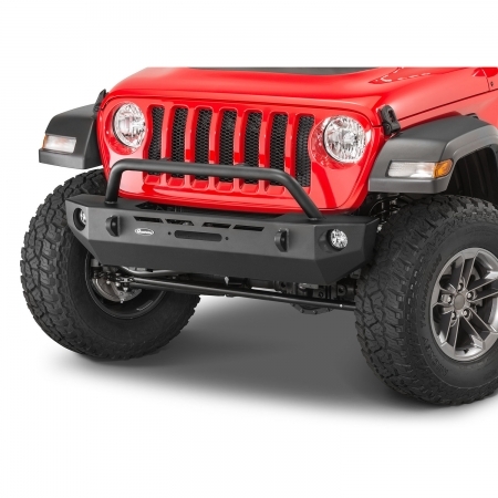 Paraurti Anteriore Quadratec QRC Stubby per Jeep Wrangler JL e Gladiator JT 2018 in poi
