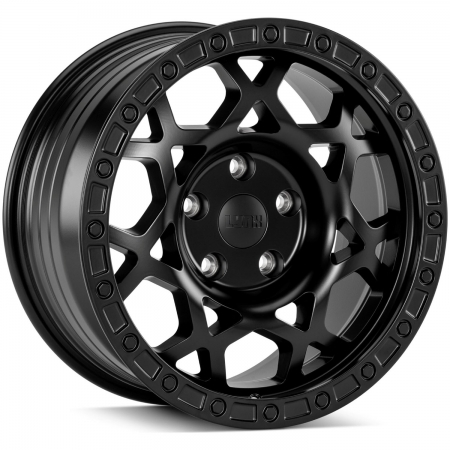 Cerchio Lynx Hangfire 17x8.5 Satin Black per Jeep Wrangler JK, JL, Gladiator JT dal 2007 in poi