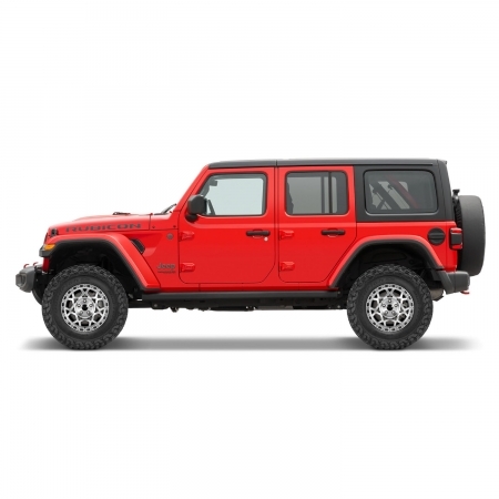 Cerchio Lynx Hangfire 17x8.5 Satin Black per Jeep Wrangler JK, JL, Gladiator JT dal 2007 in poi