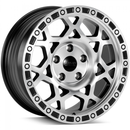 Cerchio Lynx Hangfire 17x8.5 Satin Black per Jeep Wrangler JK, JL, Gladiator JT dal 2007 in poi