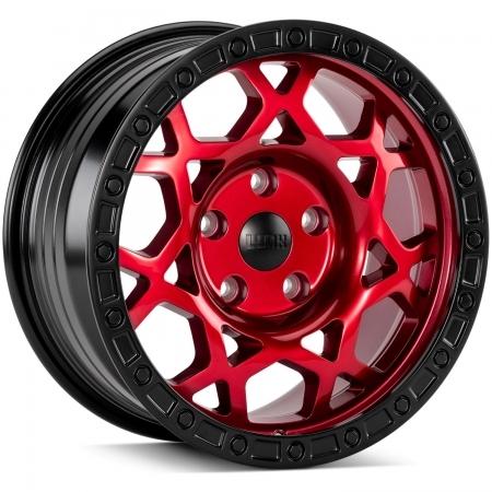 Cerchio Lynx Hangfire 17x8.5 Satin Black per Jeep Wrangler JK, JL, Gladiator JT dal 2007 in poi
