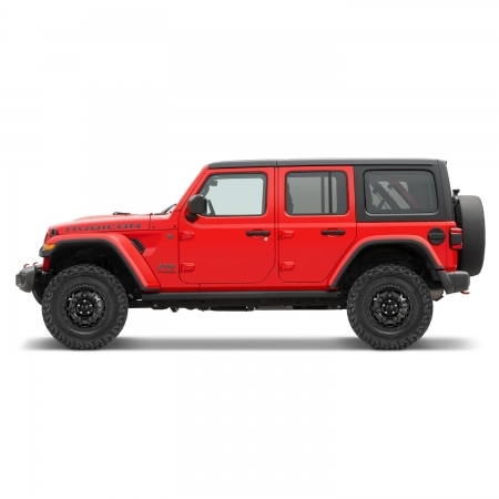 Cerchio Lynx Hangfire 17x8.5 Satin Black per Jeep Wrangler JK, JL, Gladiator JT dal 2007 in poi