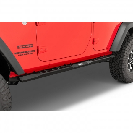 Pedane Laterali Carnivore Dominion Drop Steps per Jeep Wrangler JKU 4 Porte 07-18