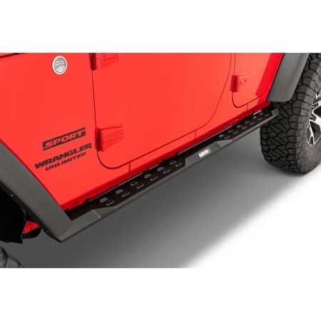 Pedane Laterali Carnivore Dominion Drop Steps per Jeep Wrangler JKU 4 Porte 07-18