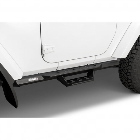 Pedane Laterali Carnivore Dominion Drop Steps per Jeep Wrangler JK 2 Porte 07-18