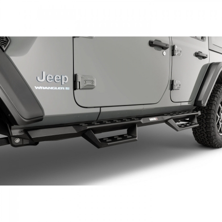 Pedane Laterali Carnivore Dominion Drop Steps per Jeep Wrangler JLU 4 Porte dal 2019 in poi