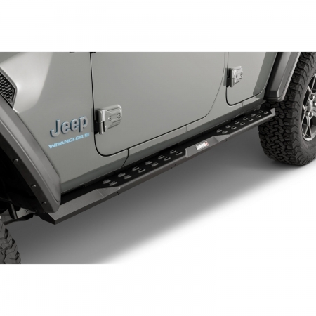 Pedane Laterali Carnivore Dominion Drop Steps per Jeep Wrangler JLU 4 Porte dal 2019 in poi