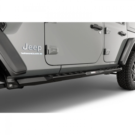 Pedane Laterali Carnivore Dominion Drop Steps per Jeep Wrangler JLU 4 Porte dal 2019 in poi