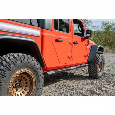 Pedane Laterali Carnivore Dominion Drop Steps per Jeep Gladiator JT 2020 in poi