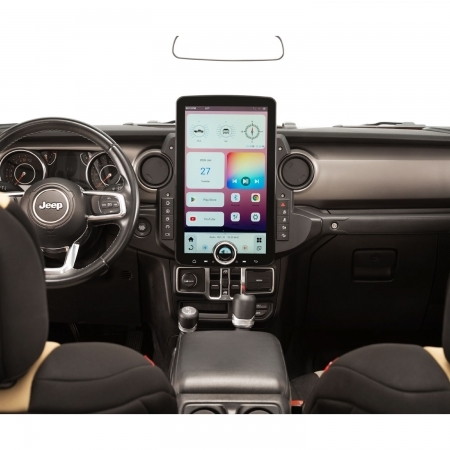 Linkswell XL T-Style Multimedia System per Jeep Wrangler JL e Gladiator JT 2019 in poi