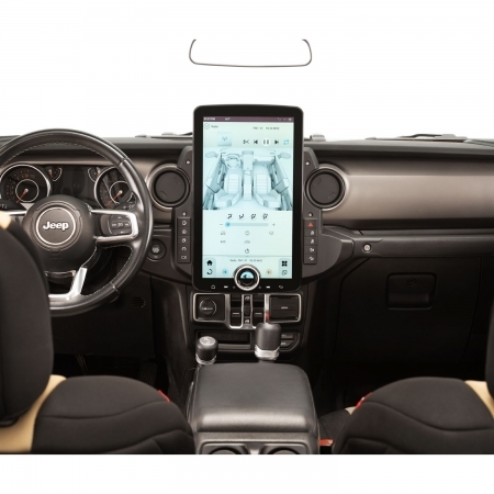 Linkswell XL T-Style Multimedia System per Jeep Wrangler JL e Gladiator JT 2019 in poi