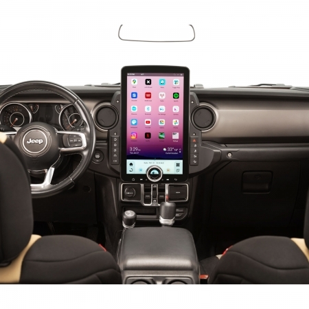 Linkswell XL T-Style Multimedia System per Jeep Wrangler JL e Gladiator JT 2019 in poi