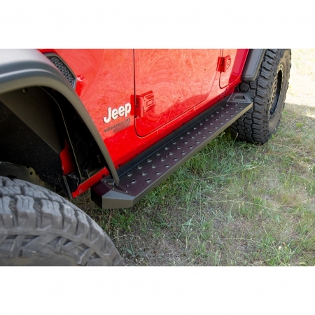 Pedane Laterali Carnivore per Jeep Wrangler JL Unlimited 4 Porte 2018 in poi
