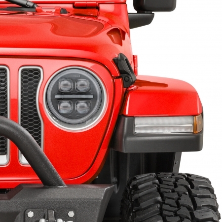 Fari LED Projector Quadratec STEALTH 9&rdquo; per Jeep Wrangler JL e Gladiator JT 2019 in poi