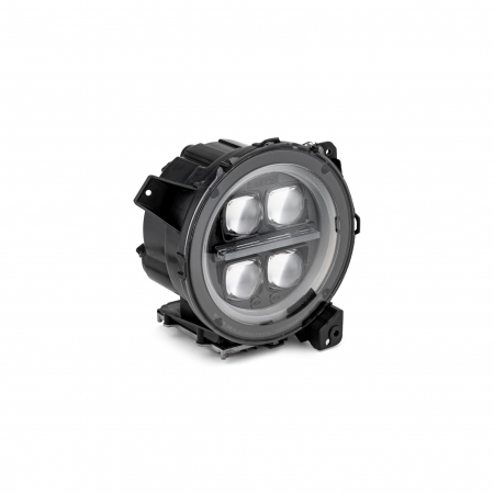 Fari LED Projector Quadratec STEALTH 9&rdquo; per Jeep Wrangler JL e Gladiator JT 2019 in poi