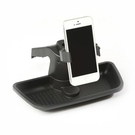 Vaschetta portaoggetti con supporto Cellulare e GoPro per Wrangler JK