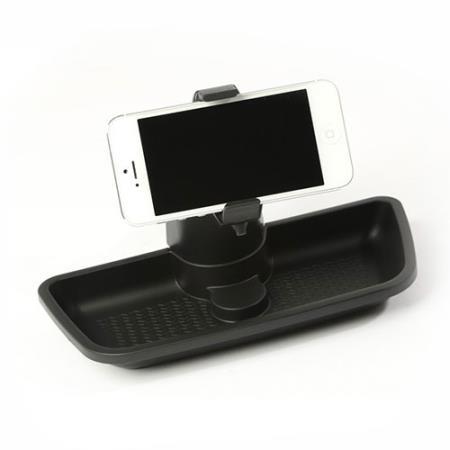 Vaschetta portaoggetti con supporto Cellulare e GoPro per Wrangler JK
