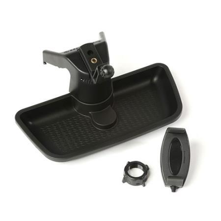Vaschetta portaoggetti con supporto Cellulare e GoPro per Wrangler JK